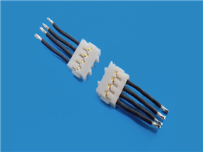 0.8mm镀金插头端子线